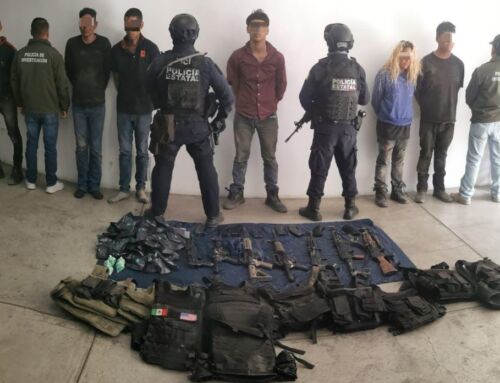 Desarticularon Fuerzas de Seguridad una célula delincuencial en Pinos; hay 10 probables generadores de violencia detenidos