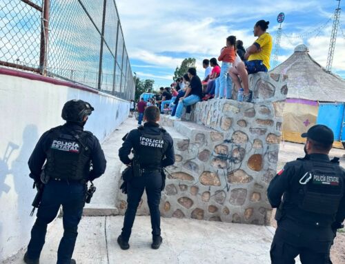 Acompañan Policía Estatal y Municipal eventos deportivo en Villa Hidalgo