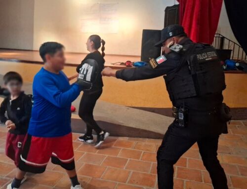 Promueven PEP y Policía Municipal el deporte y los valores entre niñas y niños de Vetagrande
