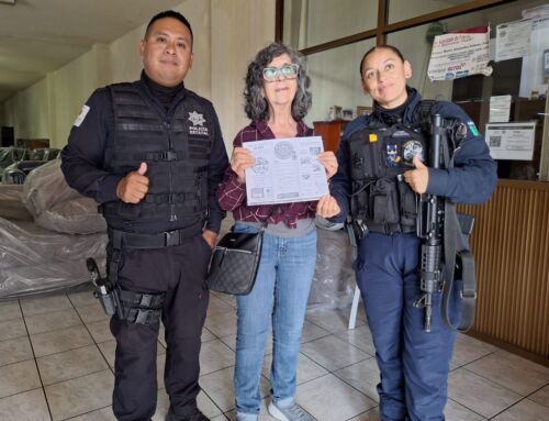 Promueven Policía Estatal y Policía Municipal de Monte Escobedo prevención de la violencia contra las mujeres