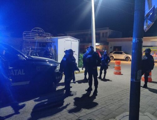 Mantiene Policía Estatal vigilancia durante fiestas patronales en Francisco R. Murguía