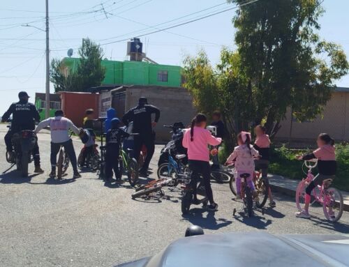 Fortalece Policía Estatal y Municipal la proximidad social con niñas y niños durante el Curso de Verano Vetagrande 2026