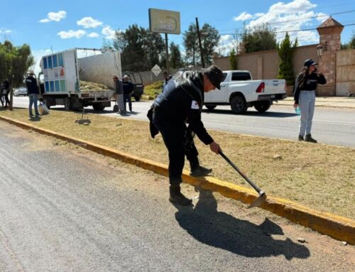 Transforman espacios comunitarios y estrechan lazos con habitantes de Fresnillo