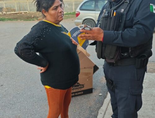 Previenen Policía Estatal y Municipal la extorsión con orientación y atención a la ciudadanía
