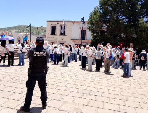 Acompañan Policía Estatal y Policías Municipales las celebraciones y actividades turísticas en Sombrerete