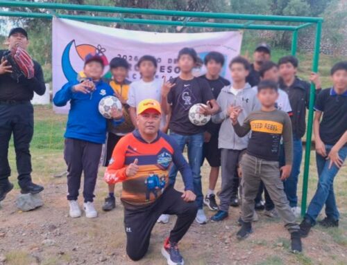 Acercan instituciones de seguridad a jóvenes mediante el deporte en Vetagrande