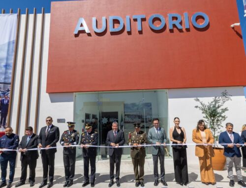 La seguridad llegó para quedarse en Zacatecas: Gobernador David Monreal al inaugurar auditorio del C5i