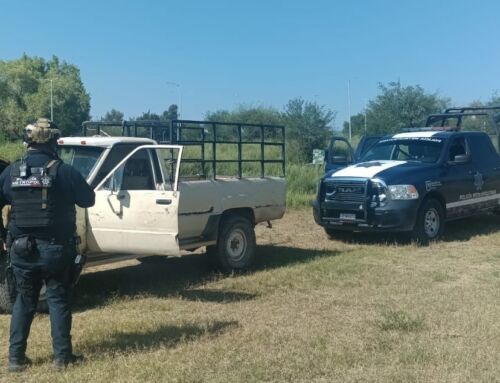 Recuperan camioneta con reporte de robo vigente en Fresnillo