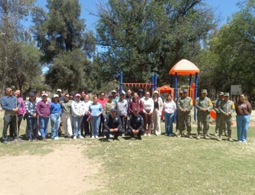 Impulsa SSP limpieza y reforestación para recuperar espacios públicos en Trancoso