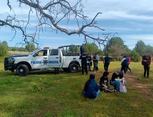 Acompaña PEP y Policía Municipal actividad escolar para garantizar seguridad de estudiantes en Monte Escobedo