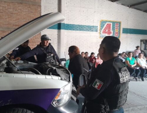 Promueve Policía Estatal Preventiva autonomía y seguridad para mujeres de Pinos