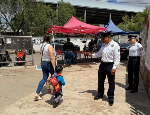 Amplían acciones de vigilancia y prevención en escuelas de Fresnillo y Trancoso