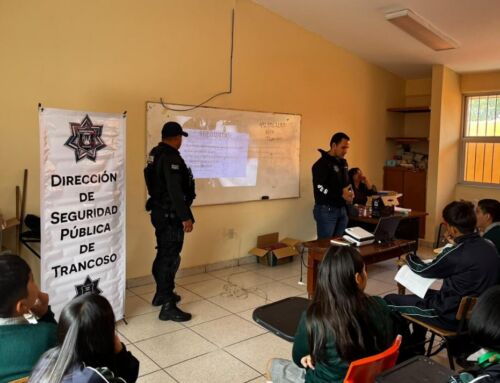Fortalecen la prevención del delito entre adolescentes de Trancoso