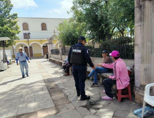 Fomenta Policía Estatal y Municipal la proximidad social en comunidades de Monte Escobedo