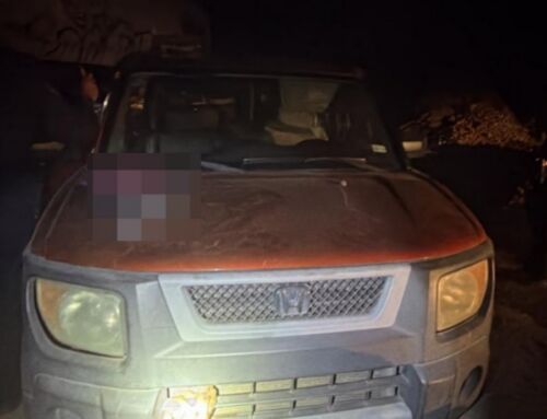 Asegura Policía Metropolitana vehículo localizado con partes del ferrocarril en Zacatecas