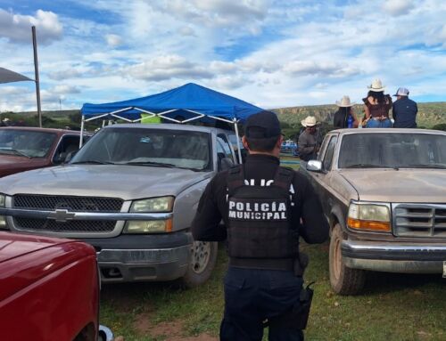 Acerca Policía Estatal y Policía Municipal servicios de seguridad y vigilancia a celebraciones y eventos en Sombrerete