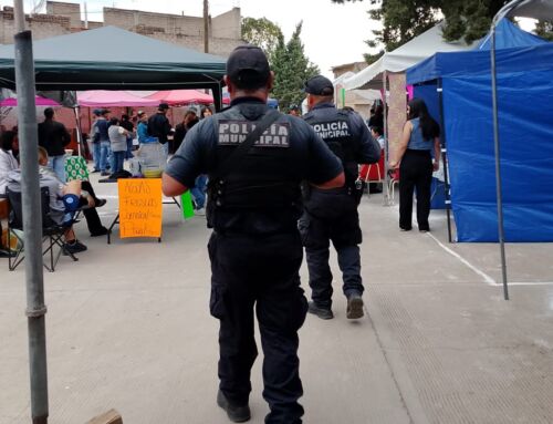 Refuerzan vigilancia durante fiestas patronales en Sombrerete