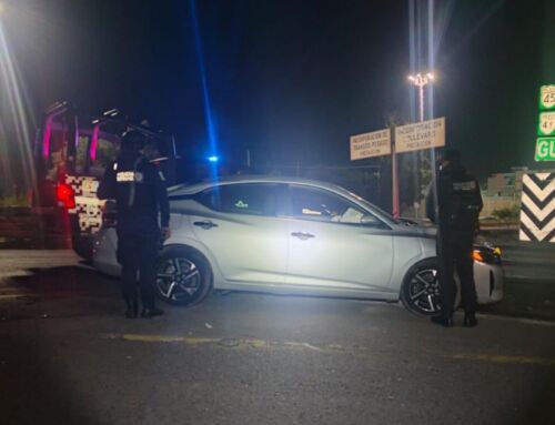 Asegura Policía Metropolitana vehículo con reporte de robo en Guadalupe