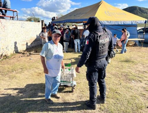 Brindan seguridad durante celebraciones religiosas, culturales y comunitarias en Jerez y Pánfilo Natera