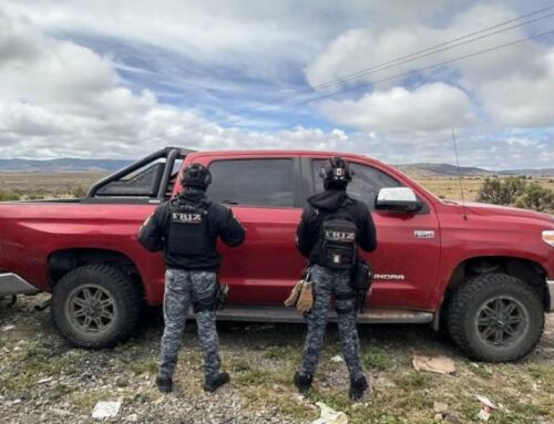 Aseguran camioneta con reporte de robo vigente en la capital
