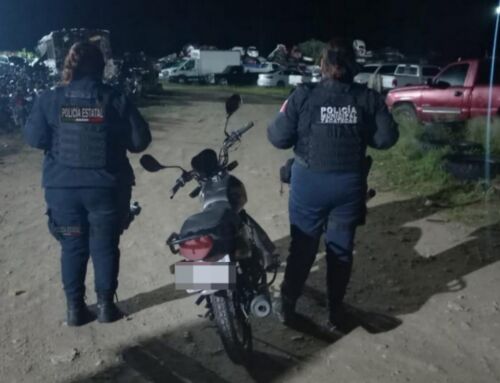Aseguran motocicleta con reporte de robo en la capital zacatecana