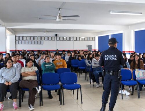 Fortalecen SSP y Policía Municipal de Calera la prevención del delito y la seguridad digital entre adolescentes