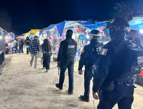 Resguardan corporaciones policiales fiestas patronales con asistencia aproximada de 2 mil personas 