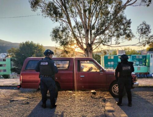 Aseguran en Guadalupe camioneta con reporte de robo vigente