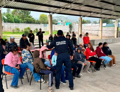 Promueven PEP y Policía Municipal prevención de adicciones y suicidio entre estudiantes y familias de Villa Hidalgo