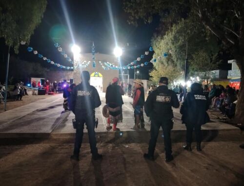Despliegan SSP y Policías Municipales vigilancia en fiestas patronales de Loreto, General Pánfilo Natera y Jerez