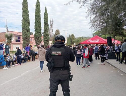 Brindan PEP y Policías Municipales seguridad en encuentros de basquetbol y béisbol en cinco municipios