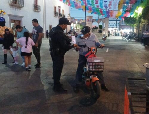 Promueven corporaciones policiales medidas de prevención contra la extorsión en Pánfilo Natera, Calera y Guadalupe