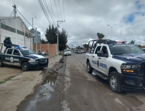 Brindan acompañamiento preventivo durante desfile Calera Truck