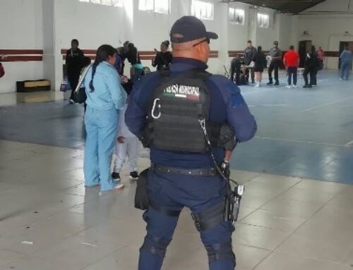 Brindan seguridad y apoyo vial durante torneo femenil de básquetbol en Loreto