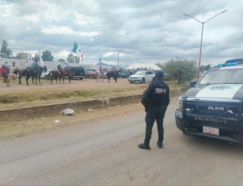 Mantienen seguridad durante fiestas patronales y cabalgatas en municipios de Zacatecas