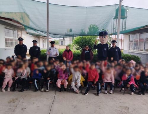 Promueven Policía Estatal Preventiva y Policía Municipal la proximidad social con niñas y niños en Fresnillo